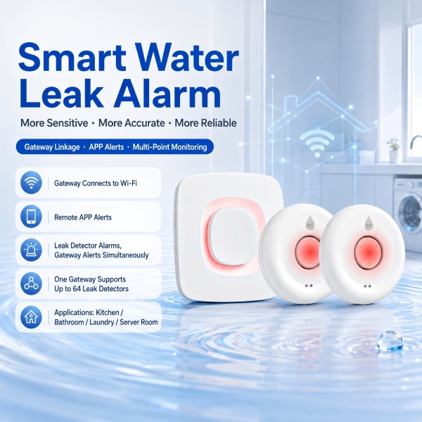 Why Smart Water Leak Alarms...