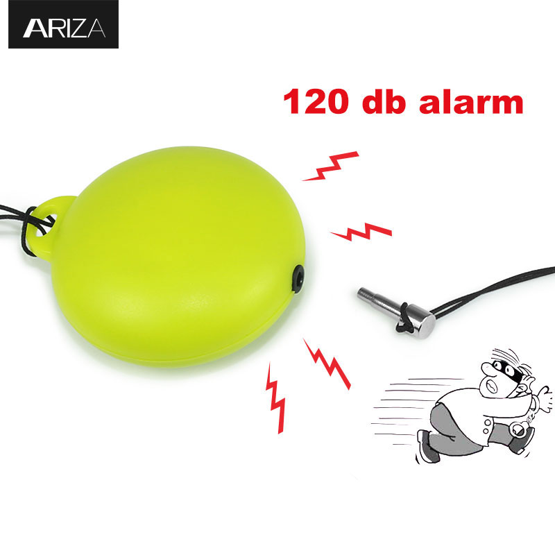 Alarm Security Systems
 Personal Alarm Keychain 130db Safe sound Safety Emergency Alarm with LED Safety and SOS Emergency Alarm Providing Powerful Safety and Property Assurance for Kids Women ̵...