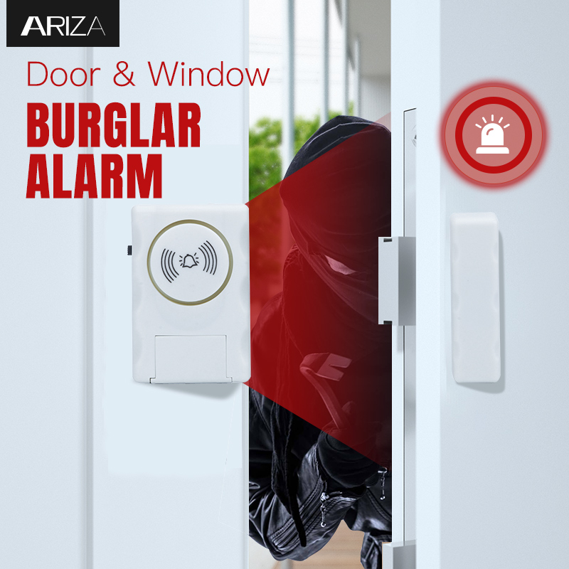 Best Price on Adt Personal Emergency Response System -
 Kid Safety Anti-Theft Window Contact Sensor Alarm Entry Chime Pool Door Alarm Wireless Door Alarm with Remote  – Ariza